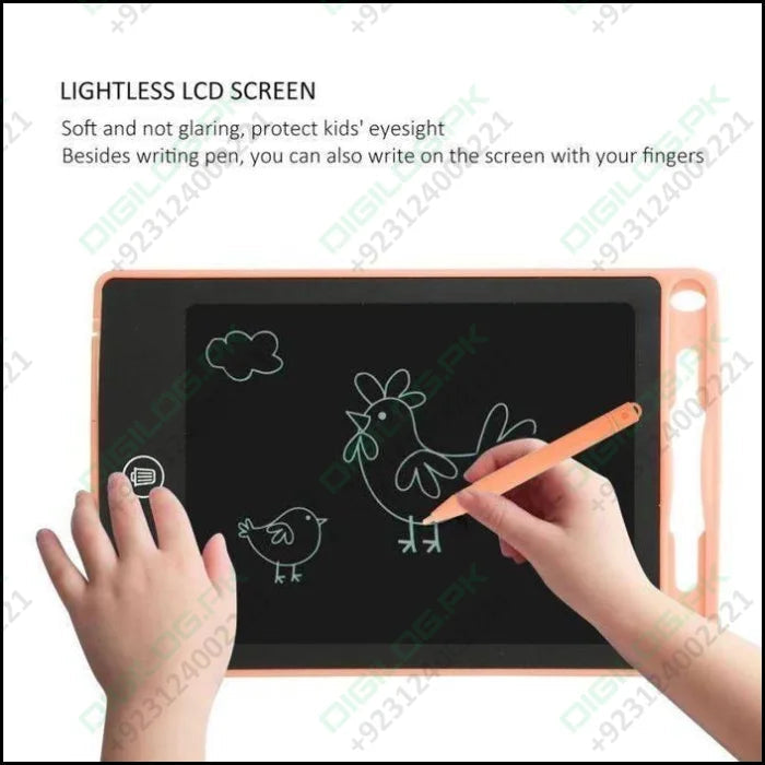 10 Inch Lcd Tablet Thick Line Single Color Writing Board