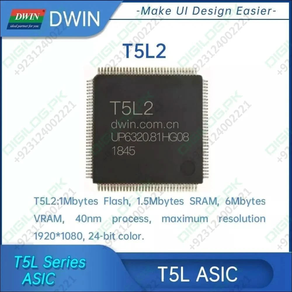 Dwin 10.1 Inch Hmi Modbus Tft Lcm Dmg10600t101-a5wtr