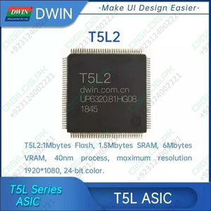 Dwin 10.1 Inch Hmi Modbus Tft Lcm Dmg10600t101-a5wtr