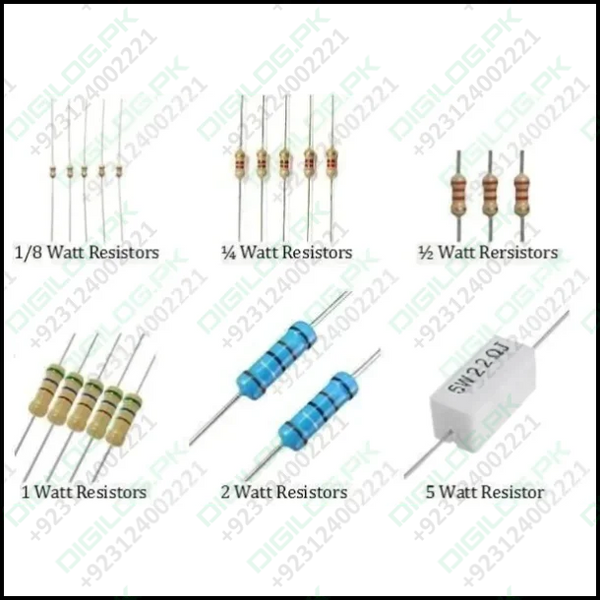 100pcs 2 Watt 5% Resistor In Pakistan