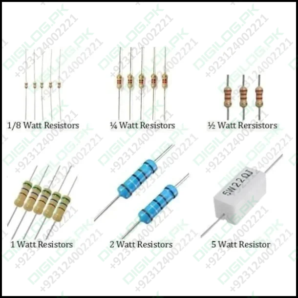 100pcs 2 Watt 5% Resistor In Pakistan