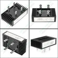 100a Amp 1600v Volt Single Phase Diode Bridge Rectifier