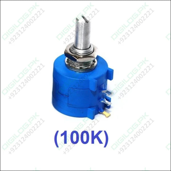 3590s - 104l 100k Ohm Precision Variable Resistor