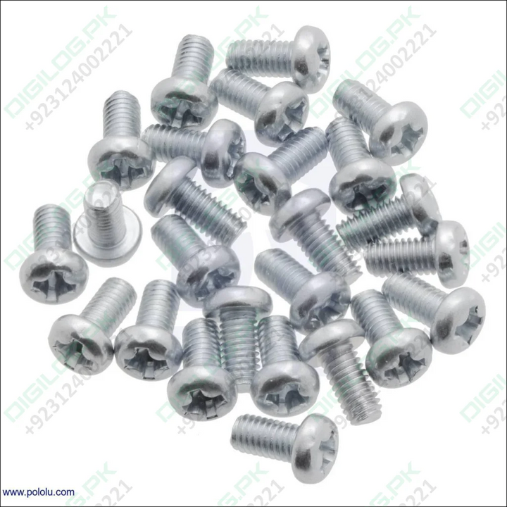 100pcs M3 Screws 6mm