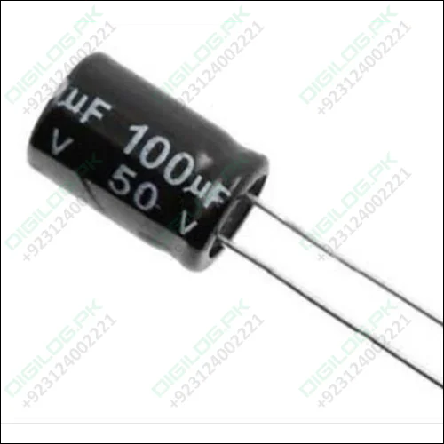 Aluminium 100Uf 50V Electrolytic Capacitor