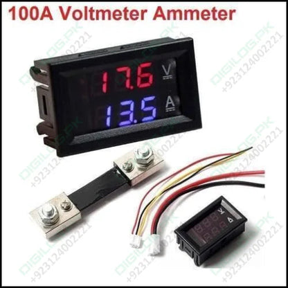 100a Digital Display Voltmeter Ammeter Zfx Vc288 Dual Led