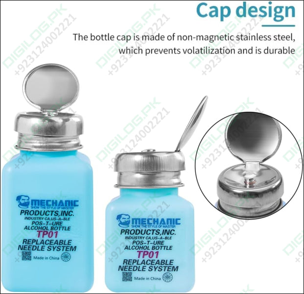 100ml Metal Cap Plastic Empty Pot Container Dispenser Bottle In Pakistan - Tools