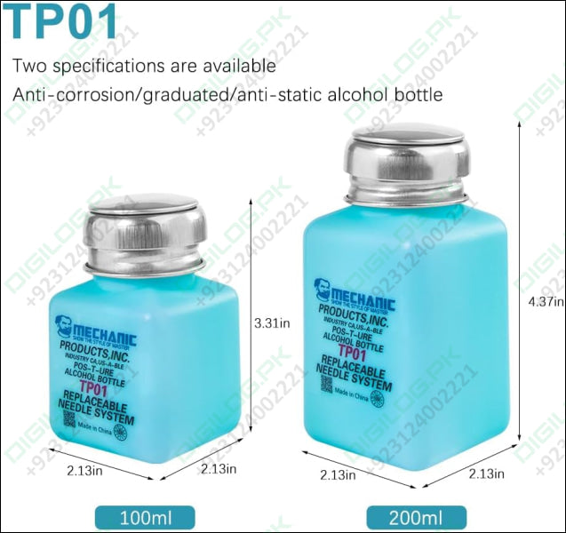 100ml Metal Cap Plastic Empty Pot Container Dispenser Bottle In Pakistan - Tools