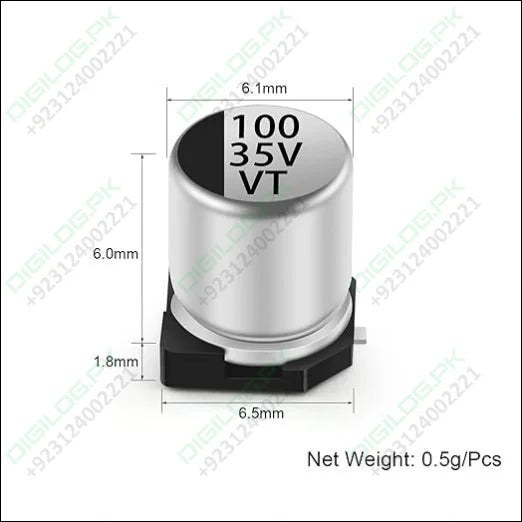 100uF 35V VT SMD Capacitor