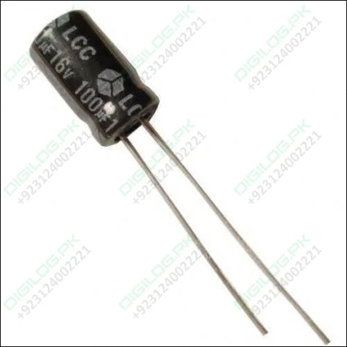 100uf 16v Electrolytic Smoothing Capacitor