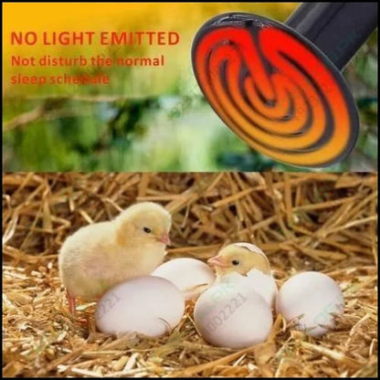 100w 220v Egg Incubator Heating Element Mini Infrared