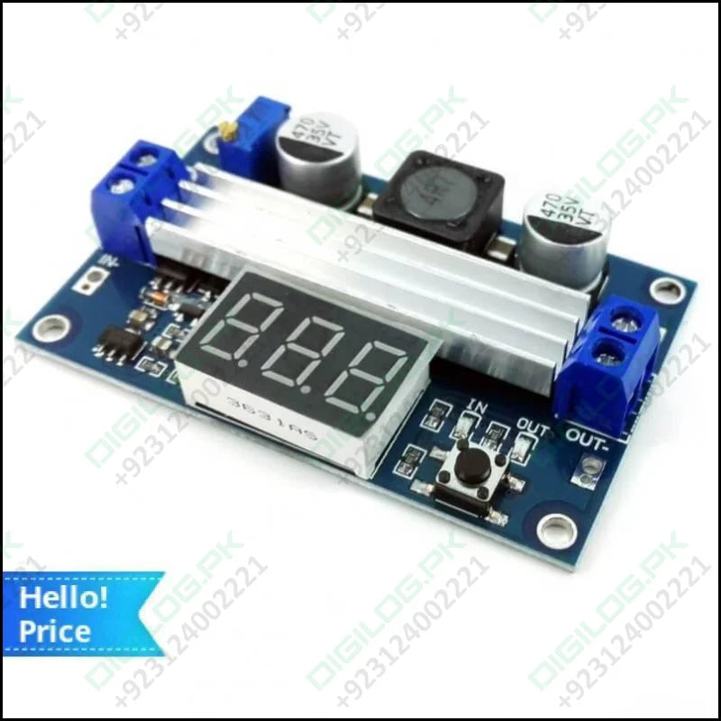 100w Adjustable Dc Boost Converter With Display In Pakistan