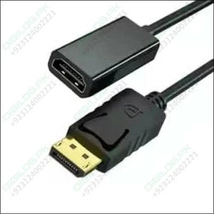 1080P HDMI-Compatible DisplayPort to HDMI Adapter