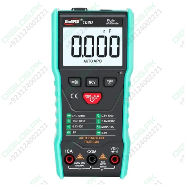 Winapex 108d Digital Multimeter Auto True Rms 5999