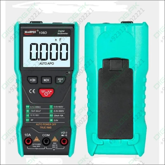 Winapex 108d Digital Multimeter Auto True Rms 5999