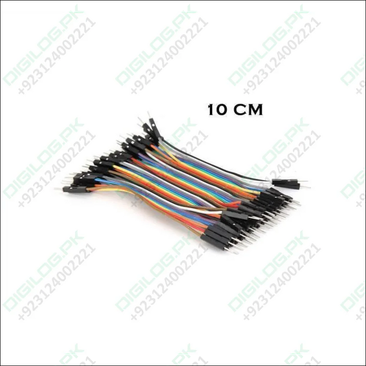 10cm Pin To Jumper Wire Dupont Line 40 Male Arduino Wires