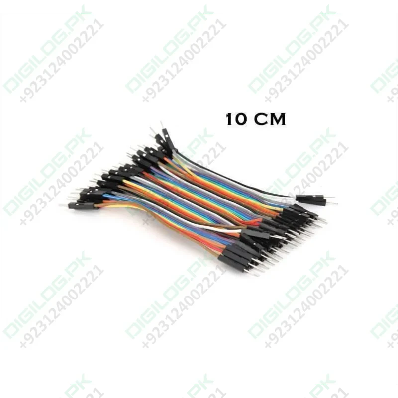 10cm Pin To Jumper Wire Dupont Line 40 Male Arduino Wires