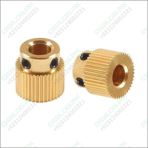 40 Tooth Gear Brass Extruder Wheel Gear for Printer Cr-10 Cr-10S S4 S5 Ender 3 Pro