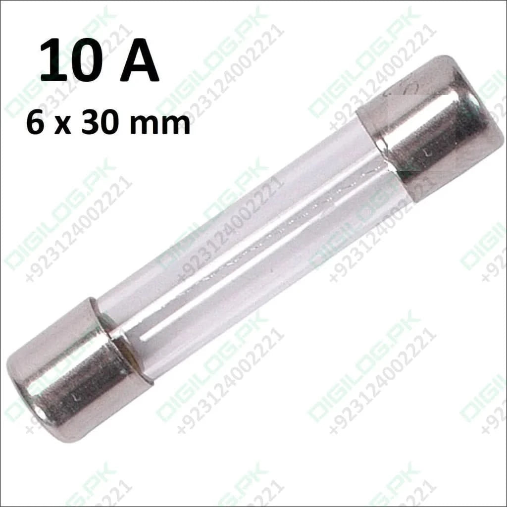 10 Amp 6x30mm 250vac Glass Fuse In Pakistan