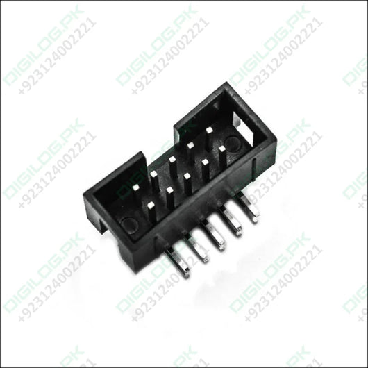 10 pin 2.54mm FRC Male Right Angle Connector IDE