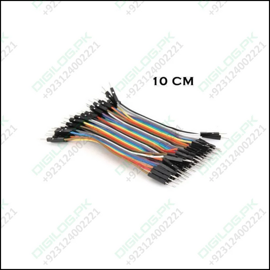 10cm Pin To Jumper Wire Dupont Line 40 Male Arduino Wires