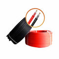 10mm DC Wire For Solars/inverters & Batteries Red + Black ( 6 Feet ) - shown as two coiled bundles of red and black cable with a close-up inset of the wire ends.