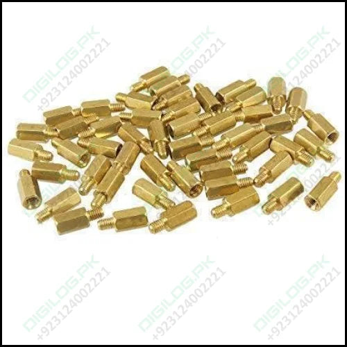 10mm+5mm M3 Male To Female Pcb Spacer Brass Pcb Standoff