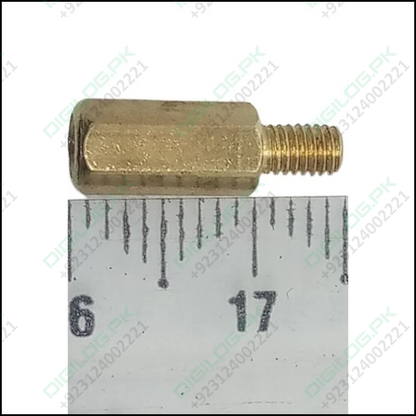 10mm + 5mm M3 Male To Female Pcb Spacer Brass Standoff