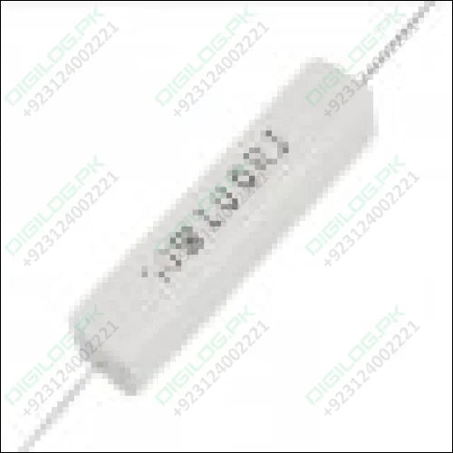 10Watt 10 Ohm Ceramic Cement Resistor - High Power Fixed 5% Tolerance