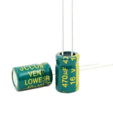 Electrolytic capacitor 470uF/16V