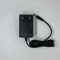 12.6V 2A DC Power Adapter – Eu Plug With Barrel Jack - a black wall-mount power supply with a two-pin EU plug and a DC barrel jack connector.