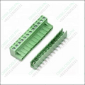12 Pin Connector Pcb Mount Right Angle Bent Screw Terminal