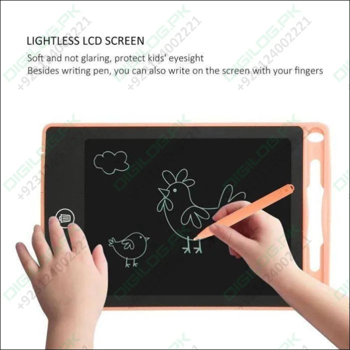 10 Inch Lcd Tablet Thick Line Single Color Writing Board