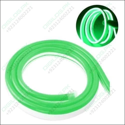 12v Green Neon Flexible Strip Light 1m Waterproof Smd 5050