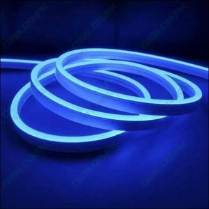 12V Neon Flexible Strip Light 1M Waterproof SMD 5050 Blue