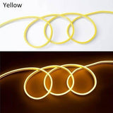 12v Yellow Neon Flexible Strip Light 1m Waterproof Smd 5050