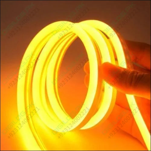 12v Yellow Neon Flexible Strip Light 1m Waterproof Smd 5050