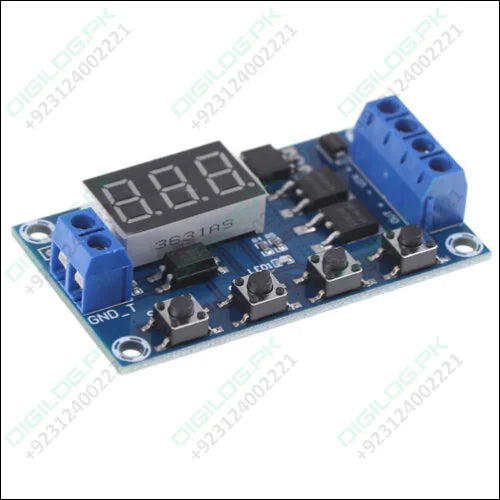 DC 5 - 30V Dual MOS LED Digital Time Delay Relay Switch