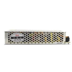 12V 15A 180W DC Switching Mode Power Supply S-180-12 - shown from the side featuring a perforated metal casing with a CE RoHS certification label.