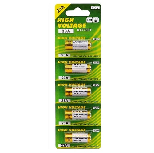 23A 12V Alkaline Battery Cells Mercury Free