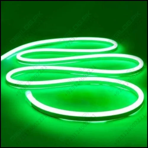 Supershine Plug-N-Play Waterproof Green LED Flexible Light Strip