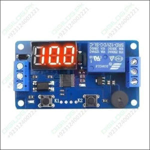 12v Digital Led Timer Module Adjustable Relay Time Control