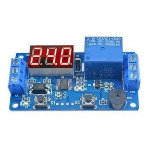 12v Digital Led Timer Module Adjustable Relay Time Control