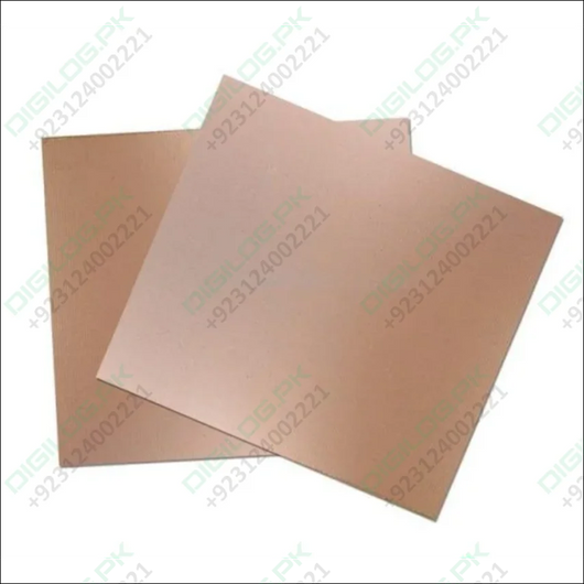 12×12 Fiber PCB Copper Glass Sheet Single Side 