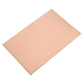 12x6 Inches Copper Clad Sheet Single Sided - a rectangular, flat sheet with a smooth, copper-colored metallic surface.