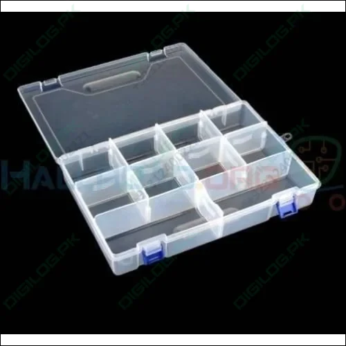 F300 Organizer Box Storage 10 Section Makeup Container