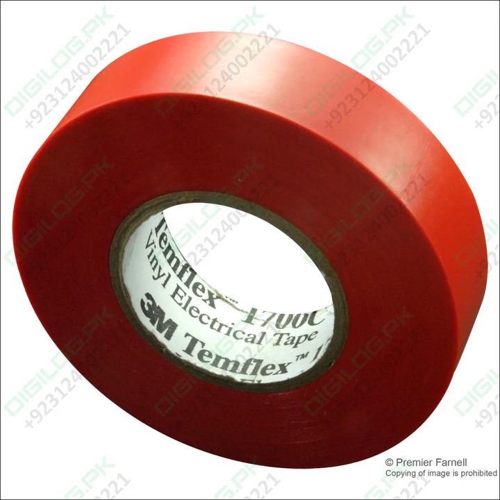 Red Pvc Electrical Insulation Tape