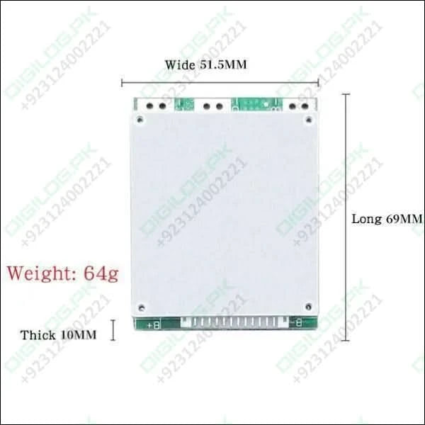 13S 35A 48V Li - ion Lithium 18650 BMS PCB PCM Battery Pack