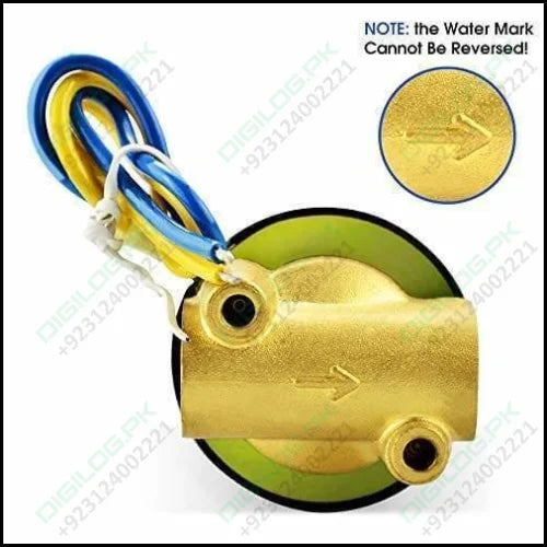 1/4 Inch 220v Ac Brass Solenoid Valve For Water Oil Gas