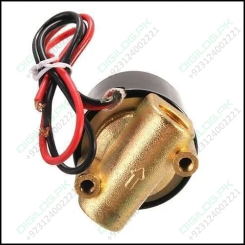 1/4 Inch 24v Dc Solenoid Valve For Water Air Gas